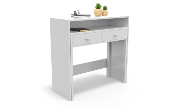 Consola extensible con cajones